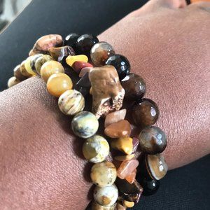Unisex Earth Tone  Bracelet